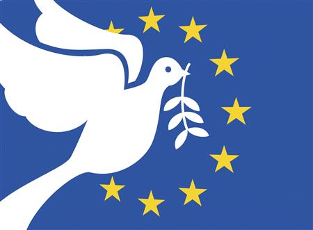 peace dove european flag
